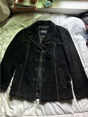 Vintage Suede black Jacket